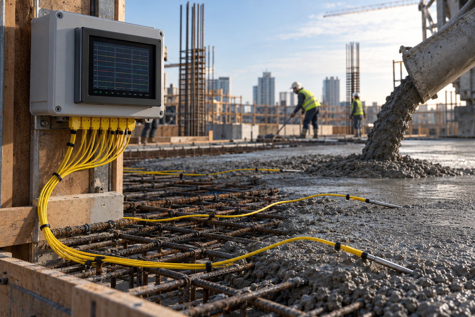 ProSight 16-Point Concrete Temperature Recorder System