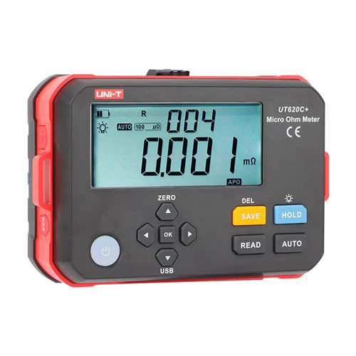 Digital Micro Ohmmeter for Low Resistance Measurement (0.001 mΩ to 300 ...