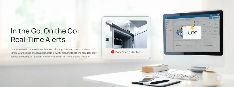 Thumbnail: LoRaWAN Temperature Sensor (Cold Chain, HACCP Monitoring, IP65 Industrial IoT)