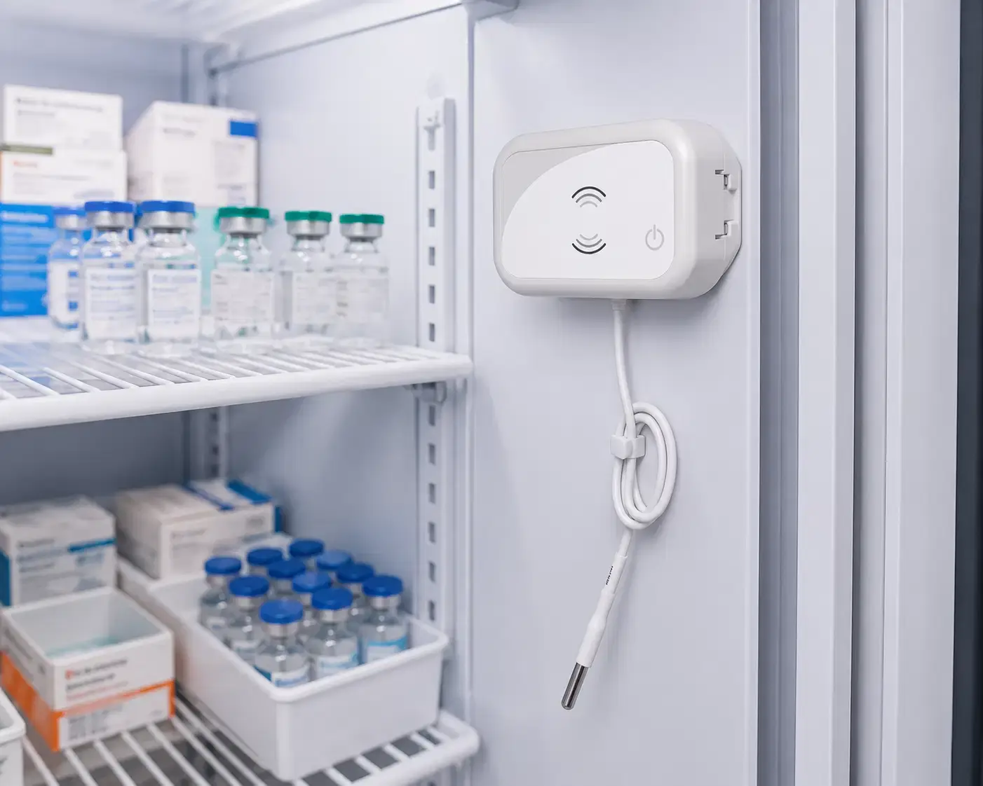 Medical Fridge & Vaccine Wi-Fi Temperature Monitoring Kit | Real-Time Alerts