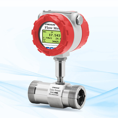 Stainless Steel Turbine Flow Sensor with Display | ProSense Instruments