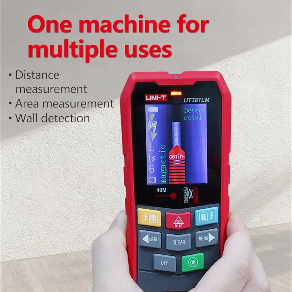 Multi-Function Wall Scanner with Metal, Live Wire & Stud Detection