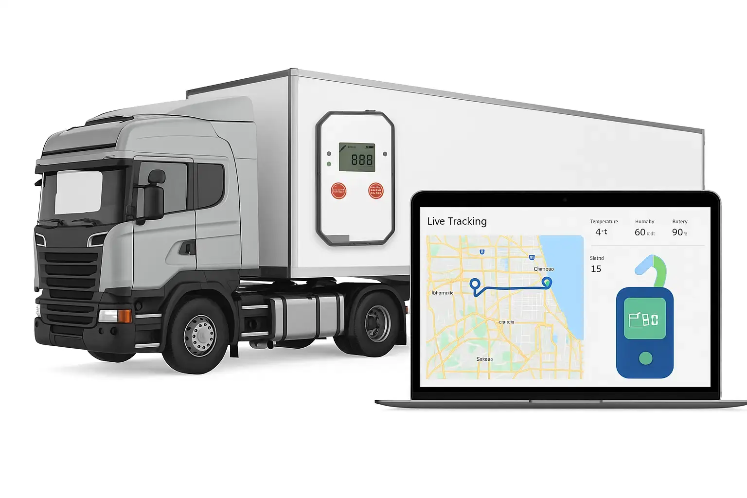 Single-Use Real-Time Temperature Data Logger