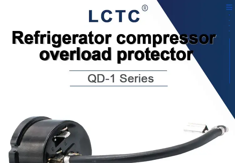 Thumbnail: Compressor Control Relay with Thermal Protector – 220V Refrigeration Start