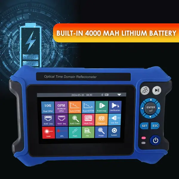 Compact and Multifunctional Fiber Optic Tester