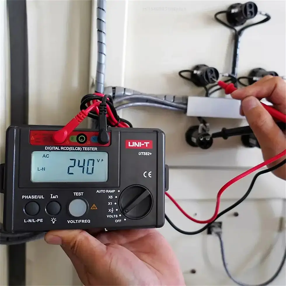 Thumbnail: Digital RCD & ELCB Tester with AUTO RAMP and Trip Time Measurement