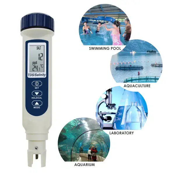 Thumbnail: TDS, Salinity & Temperature Water Quality Tester – Waterproof and Pocket-Sized
