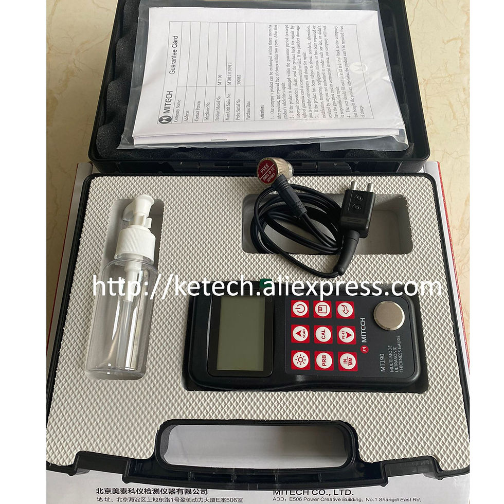 Thumbnail: Ultrasonic Thickness Gauge (3–30mm, Non-Destructive Material Measurement)