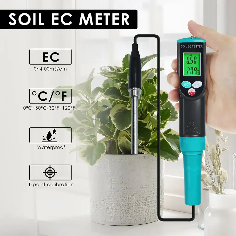 Thumbnail: Waterproof Soil EC and Temperature Meter