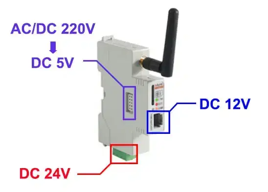 Thumbnail: Industrial IoT Gateway – WiFi / Ethernet, RS485 Modbus to MQTT / TCP Converter