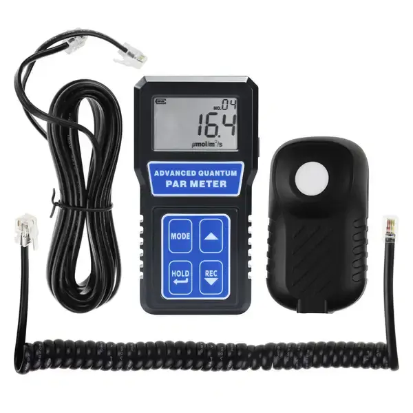 Thumbnail: Quantum PAR Meter Photo Synthetically Active Radiation PPFD Tester
