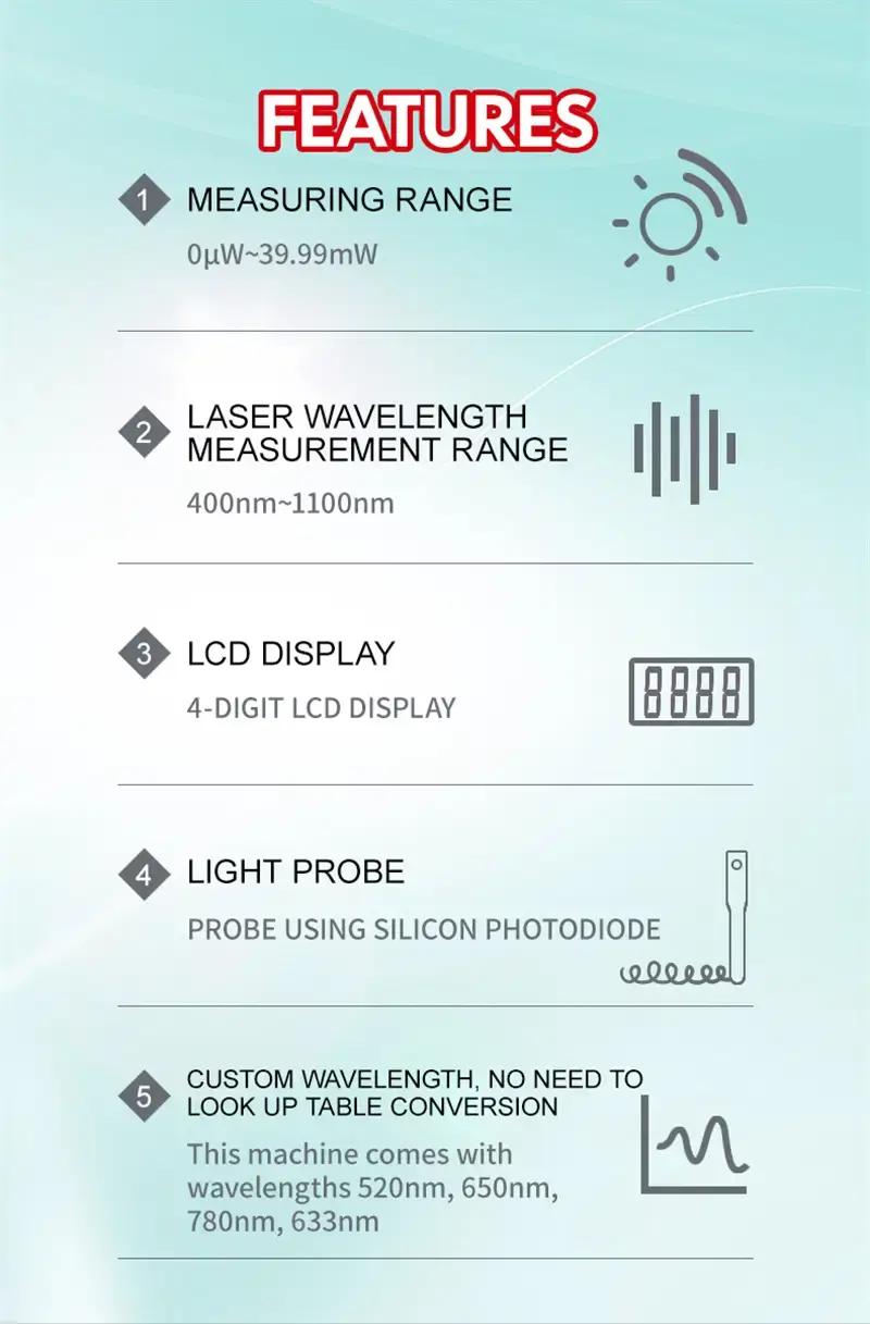 Thumbnail: Digital Laser Power Meter for Optical Power Measurement with PC Data Transfer