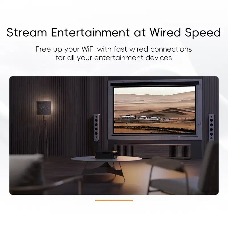 Thumbnail: 8-Port Gigabit Ethernet Unmanaged Switch – Fanless Plug-and-Play Network Switch
