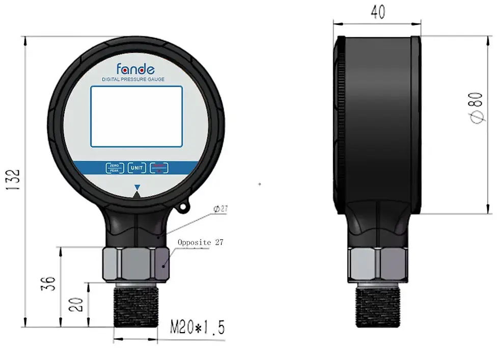 Thumbnail: Hydraulic Pressure Test Kit | Digital Gauge with Test Hoses & Couplings