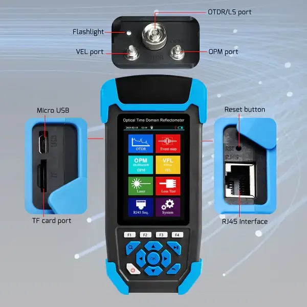 Thumbnail: Professional 8-in-1 Fiber Optic Tester