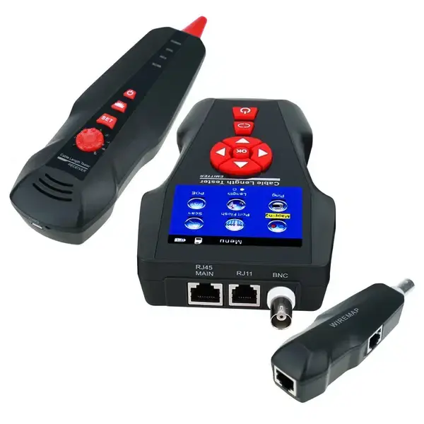 Thumbnail: Advanced Network Cable Tester with PoE, PING, Length Measurement & Port Flash
