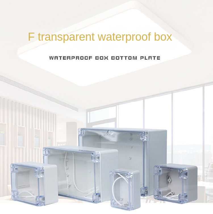 Thumbnail: Transparent Cover Plastic Waterproof Box