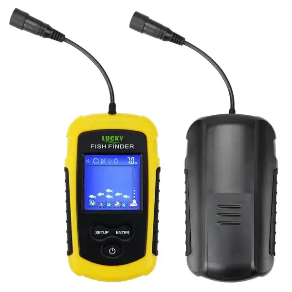 Thumbnail: Lucky Wired Sonic Depth Fish Finder with Fluorescent Display