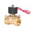 Thumbnail: 1-1/4" Brass Solenoid Valve – IP65 Waterproof, Normally Closed (DN32)