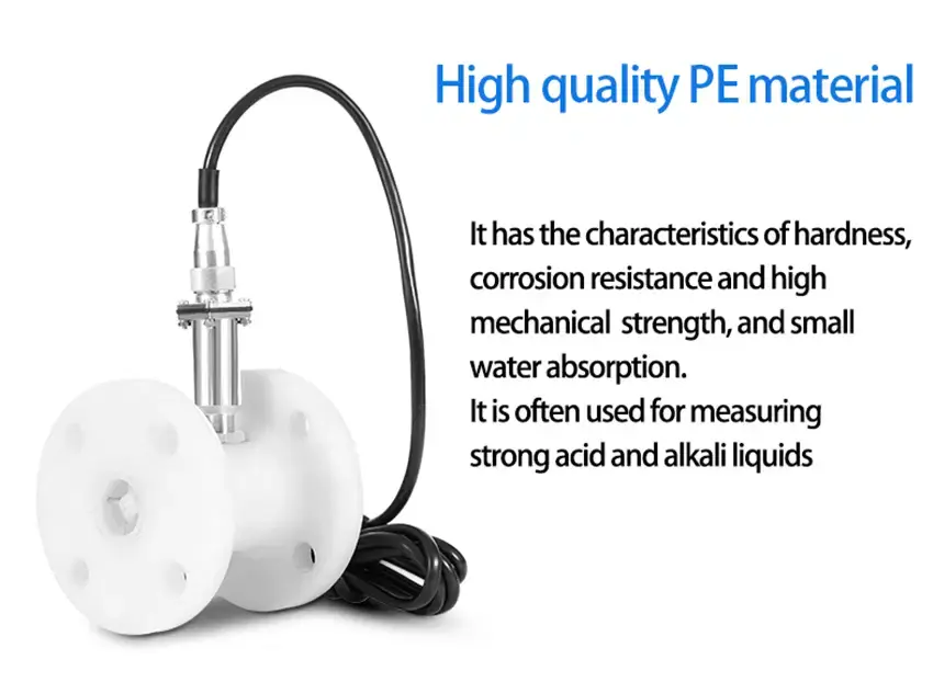 Thumbnail: Anti-Corrosive Acid & Chemical Flow Meter – PE Body, Flanged Connection