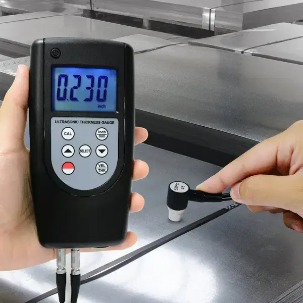 Thumbnail: Ultrasonic Thickness Meter – Industrial Corrosion Tester with USB & Bluetooth