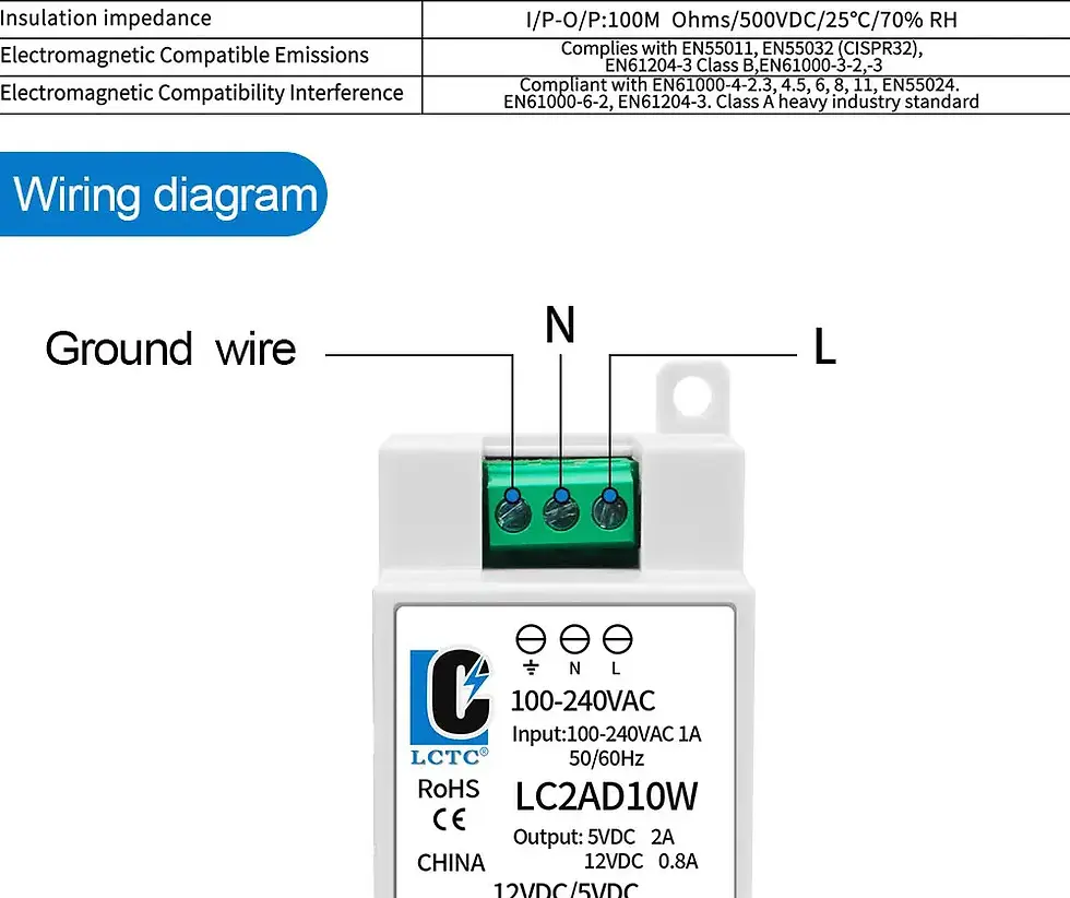 Thumbnail: Dual Output DC Power Supply for Control Panels & Electronics(Non-Inductive Load)