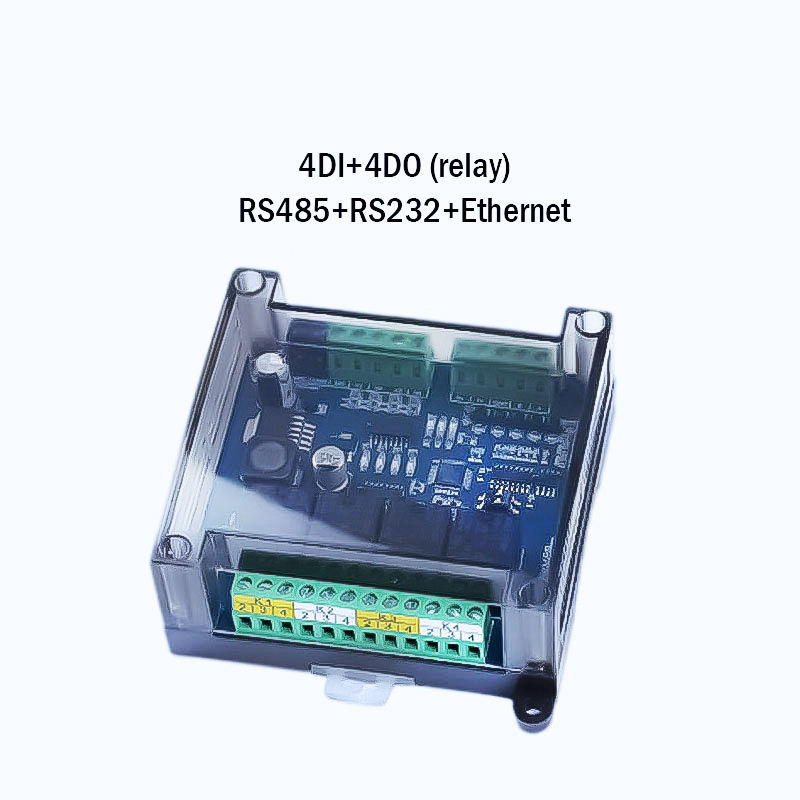 Thumbnail: RS485 Modbus Digital I/O Module – 4 Digital Inputs & 4 Relay Outputs
