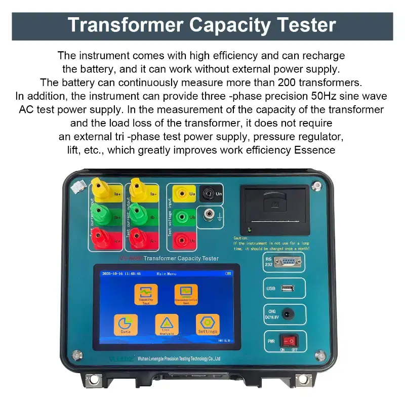 Thumbnail: Transformer No-Load and Load Capacity Characteristic Tester
