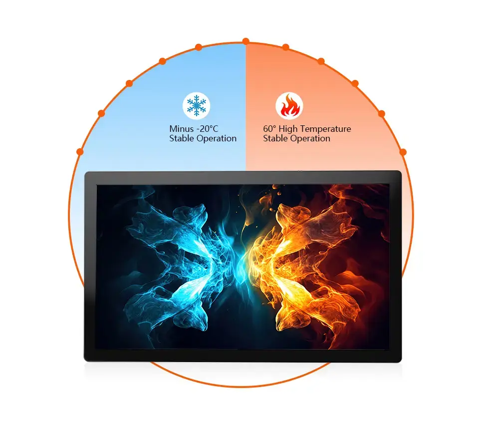 Thumbnail: 21.5" Industrial Touch Panel PC – Full HD Capacitive Display with VESA Mount