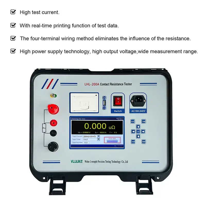 Thumbnail: High-Precision Contact Resistance & Leakage Tester – Switchgear Diagnostic