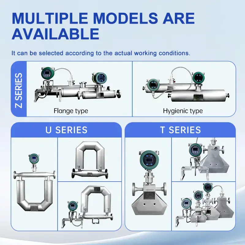 Thumbnail: Coriolis Mass Flow Meter – High Accuracy Flow, Density & Temperature (DN3–DN150)