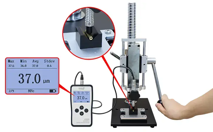 Thumbnail: Eddy Current Coating Thickness Gauge (0–1500µm)