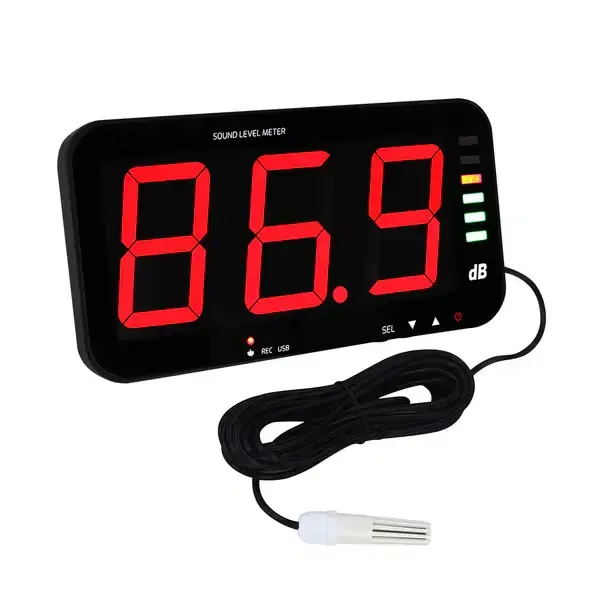 Thumbnail: Digital Sound Level Meter with 13" HD Display | Real-Time Noise Monitor