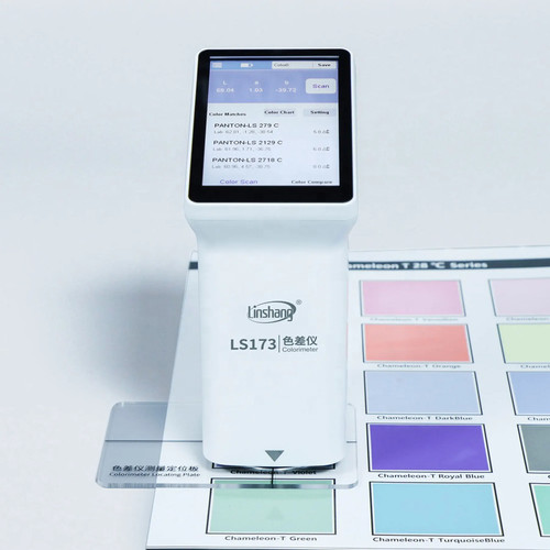 Color Read Instruments Portable Multifunctional Colorimeter – Touchscreen D/8° Colour Analyser ...
