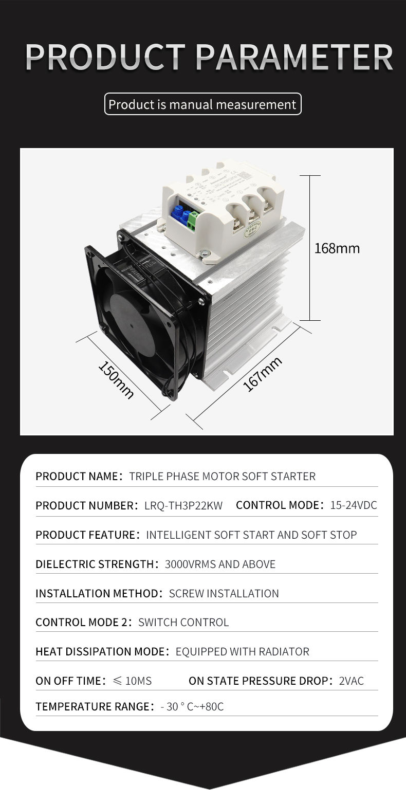 Thumbnail: Three-Phase Motor Soft Starter – Online Slow Start & Voltage Reduction Module
