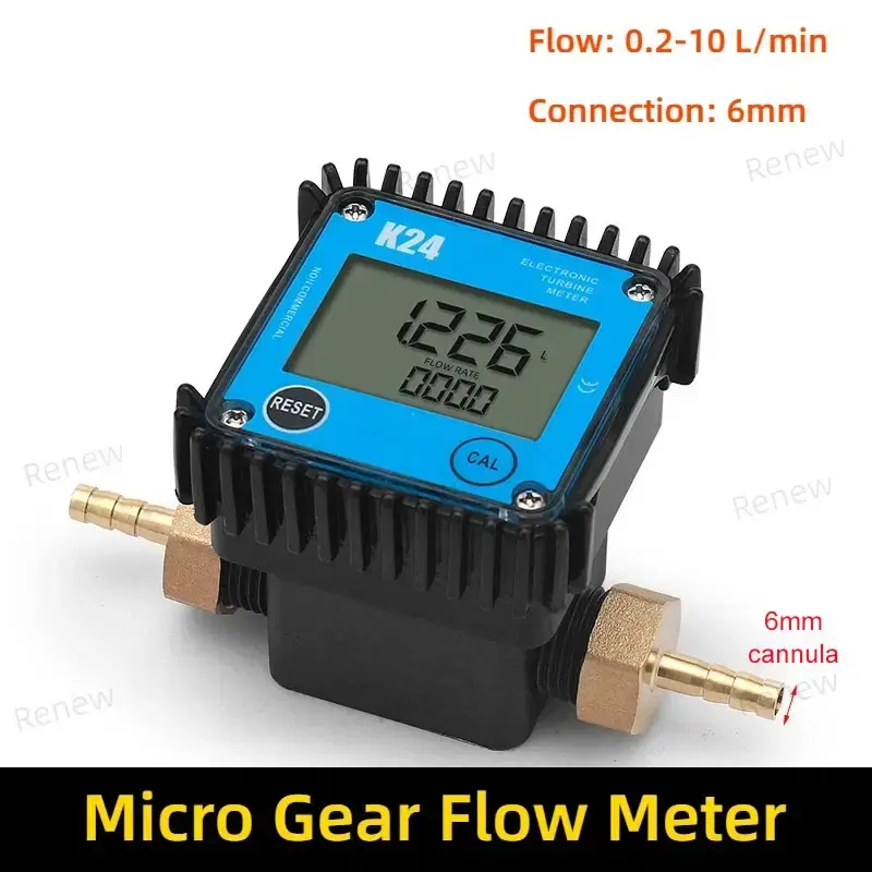Thumbnail: Digital Small Flow Oval Gear Meter for Urea, Diesel and Chemical Liquid