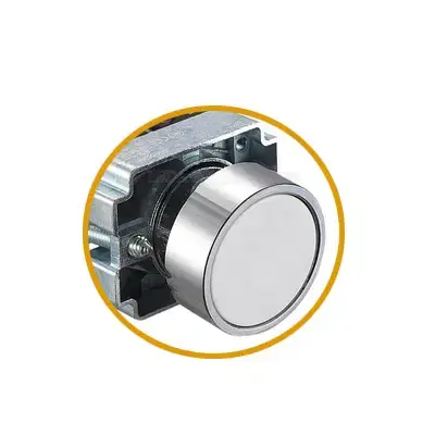 Thumbnail: Industrial Push Button Switch – Start / Stop, Self-Reset, Flat or Round Head