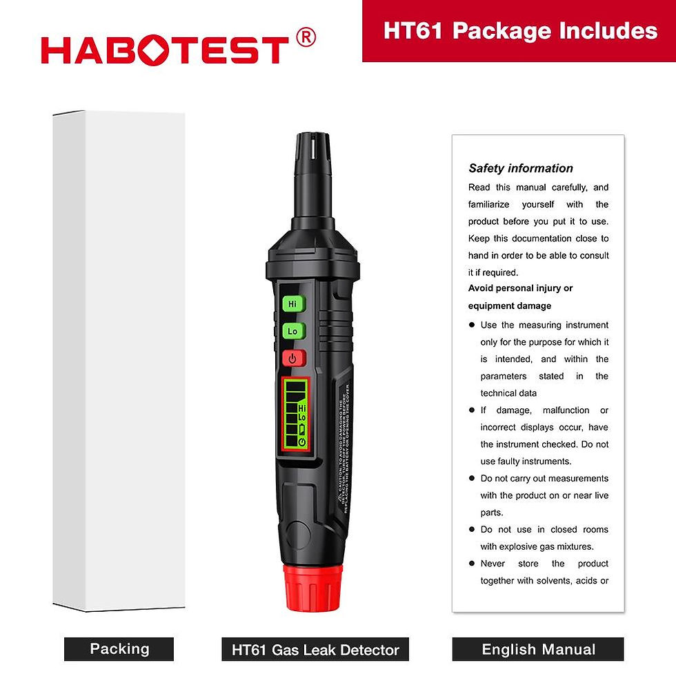 Thumbnail: Combustible Gas Detector – Handheld Gas Leak Tester