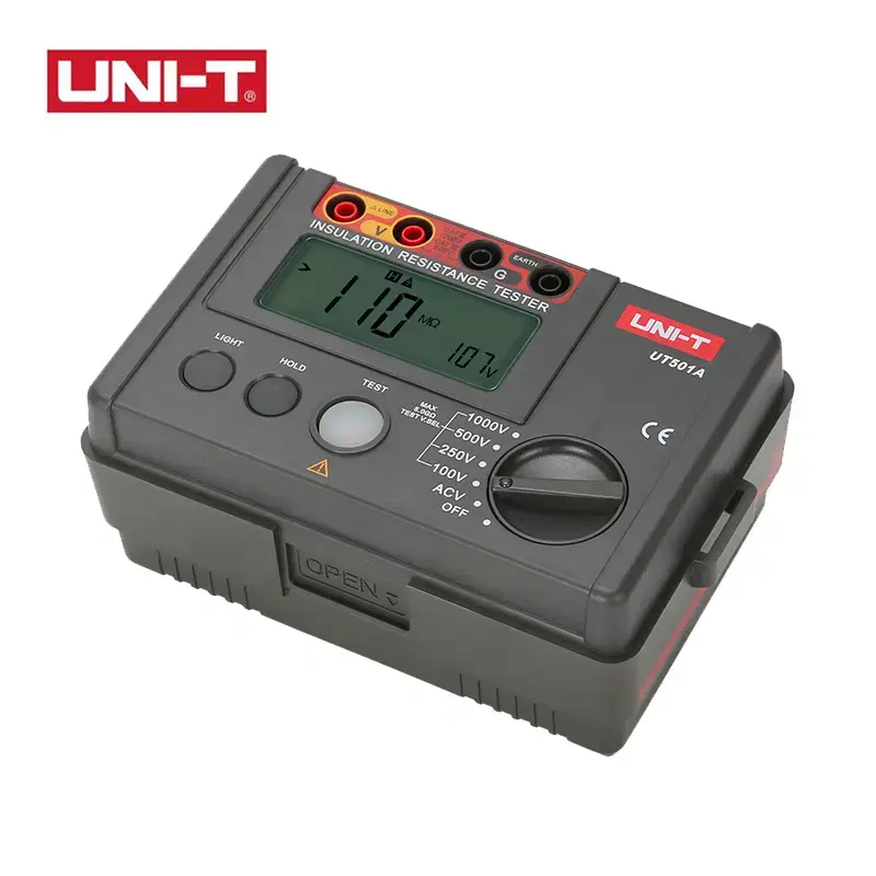 Digital Insulation Resistance Tester (Megohmmeter) 1000V, Up to 5.5 GΩ