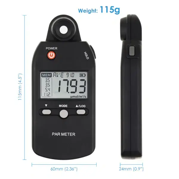 Thumbnail: Compact PAR Meter | Real-Time Photosynthetically Active Radiation Measurement