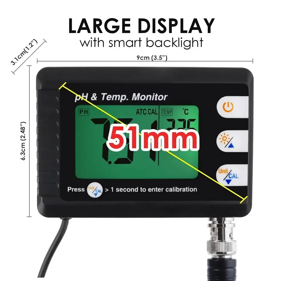 Thumbnail: ProSight 2-in-1 Combo pH & Temperature Meter Fish Tank Monitor Thermometer