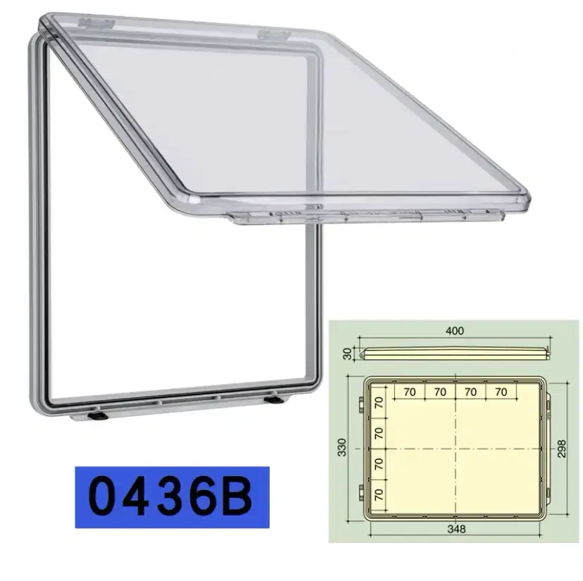 Thumbnail: Industrial waterproof transparent window cover