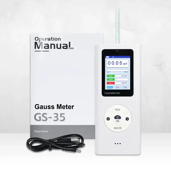 Thumbnail: Digital Gauss Meter with HD Display – High-Precision Magnetic Field Tester