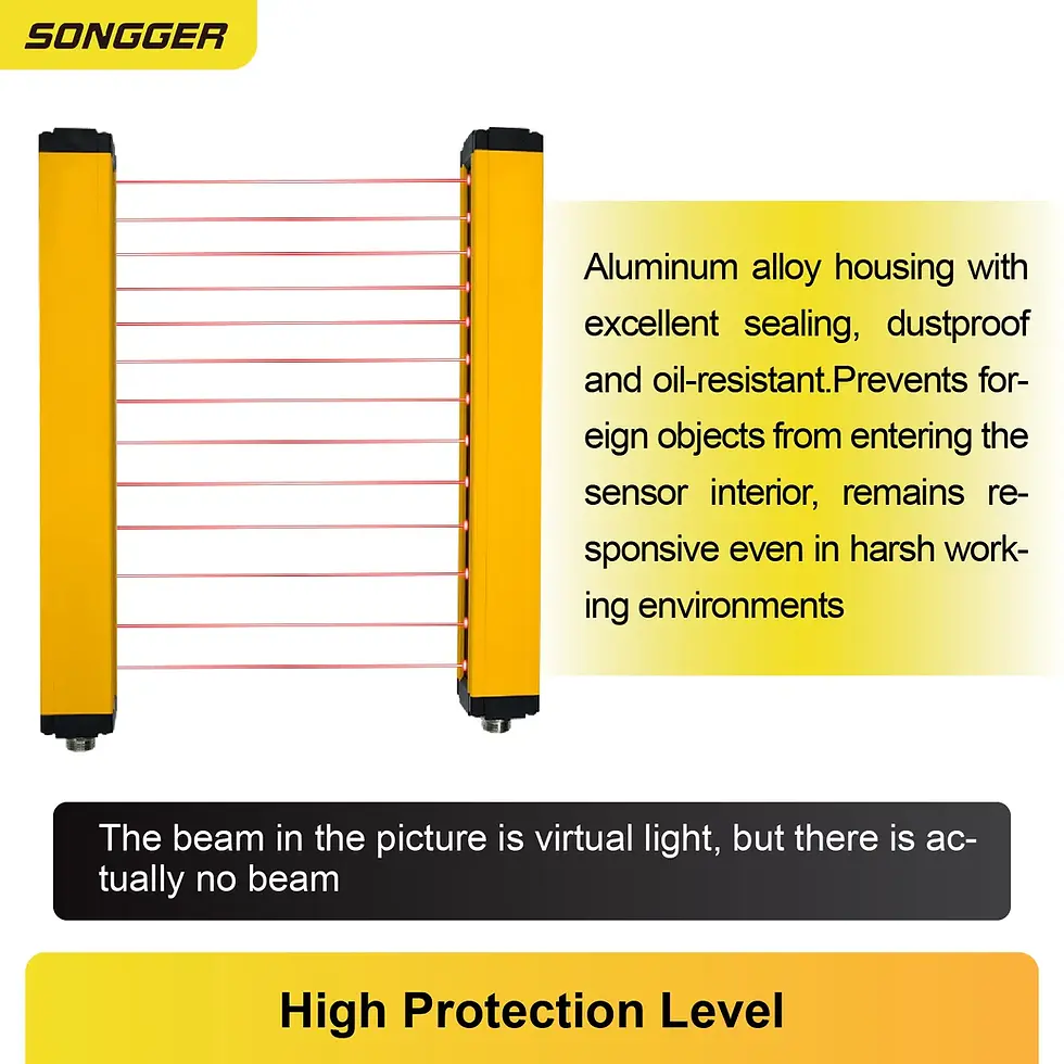 Thumbnail: Industrial Safety Light Curtain – Infrared Machine Guarding Sensor