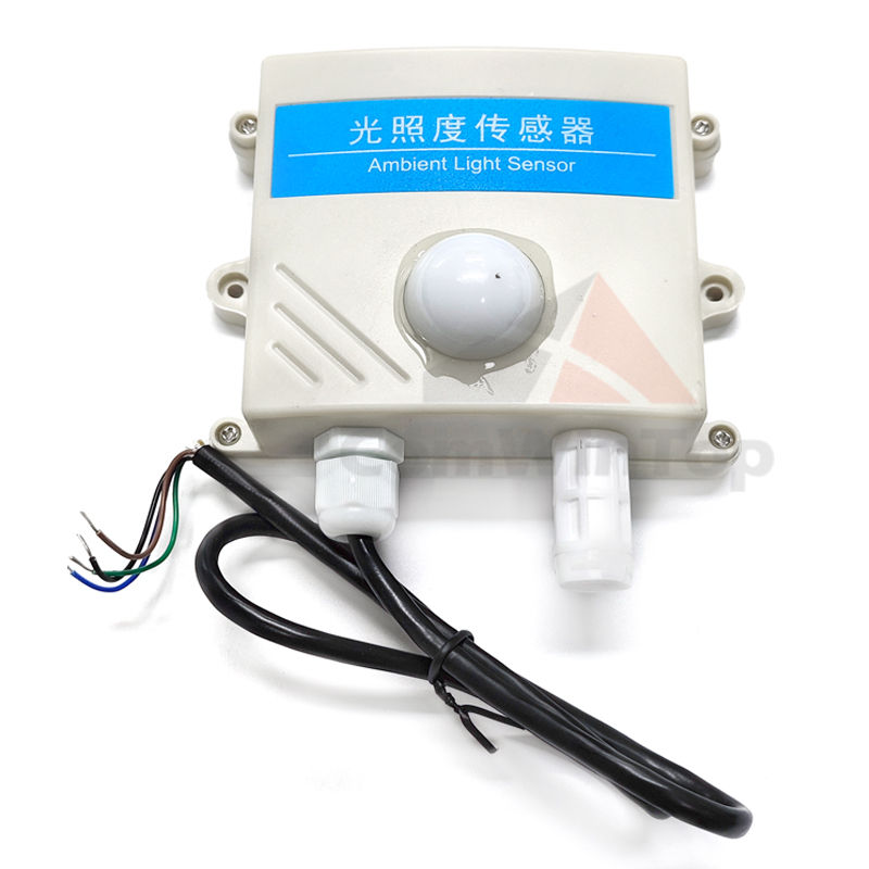 Industrial Light Intensity Sensor – Lux Transmitter (0–10V / 0–5V / 4–20mA / RS485)
