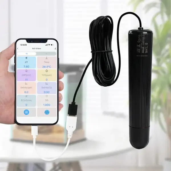 Thumbnail: WiFi 7-in-1 Smart Water Quality Probe | Aquarium, Hydroponics & Aquaculture