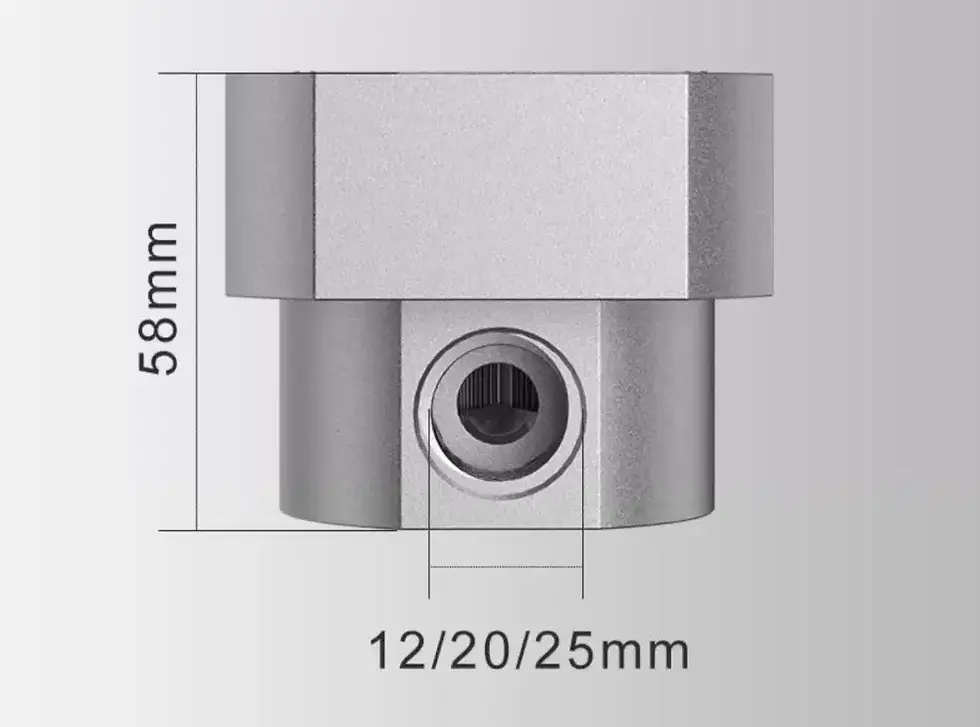 Thumbnail: Micro Turbine Flow Meter with RS485 Modbus for Water, Oil and Liquid Measurement