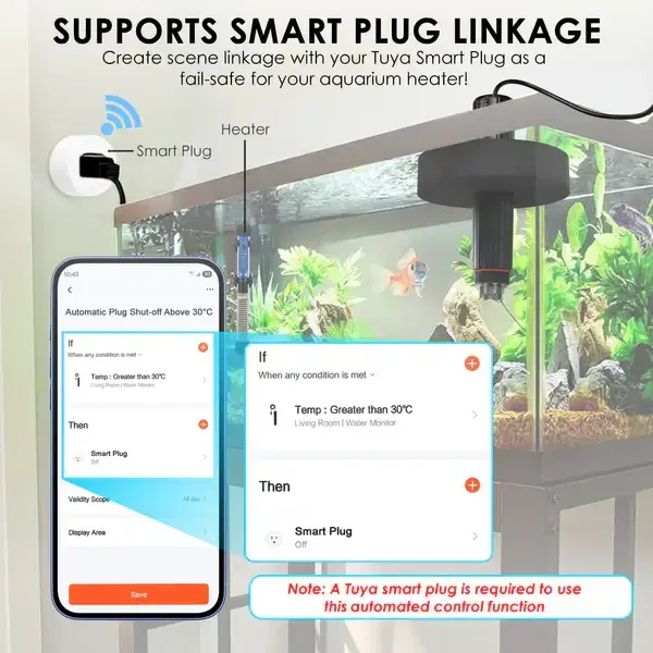 Thumbnail: WiFi 7-in-1 Smart Water Quality Probe | Aquarium, Hydroponics & Aquaculture