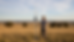 Eye-level view of a technician checking a LoRaWAN antenna on a rural hilltop pole.
