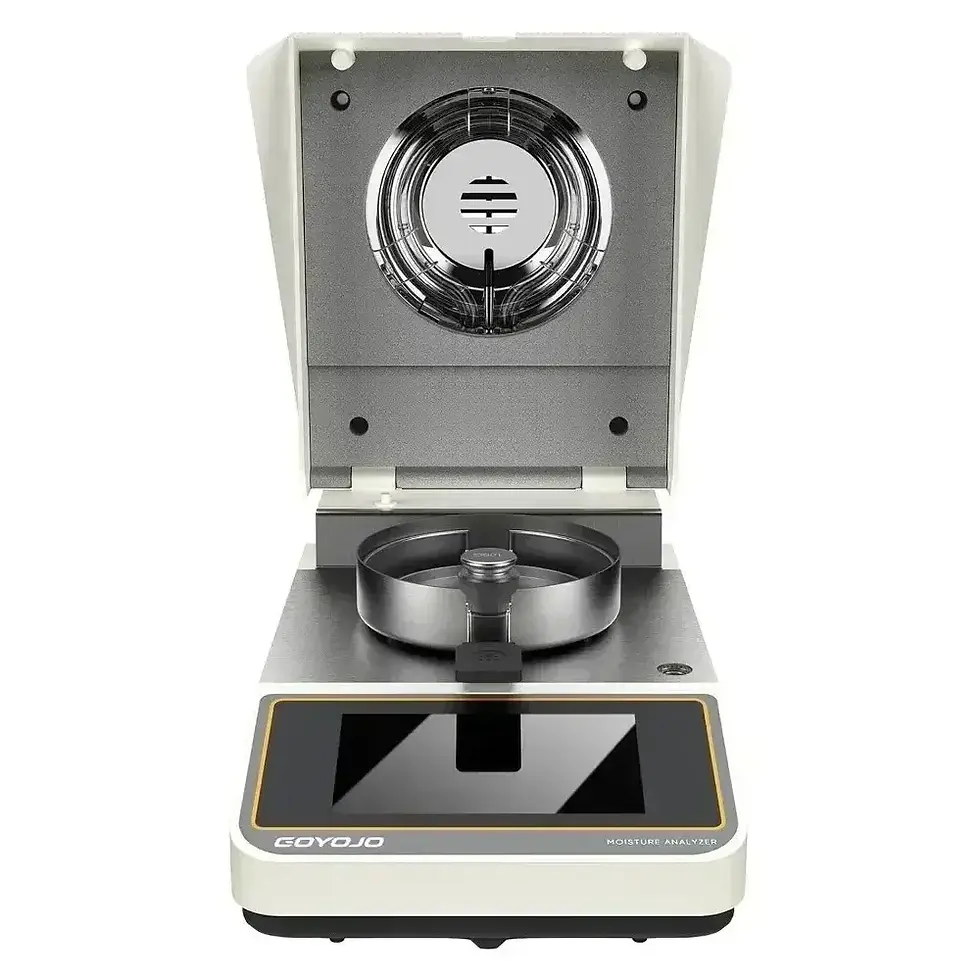 Thumbnail: 110g/0.005g 110g/0.001g Automatic Halogen Heating Moisture Meter Analyzer Tester